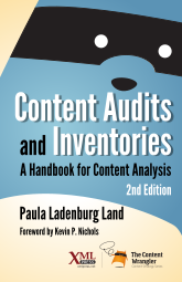 Cover for Content Audits and Inventories: A Handbook for Content Analysis