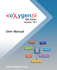 Front cover of oXygen XML Editor v12.1 User Manual