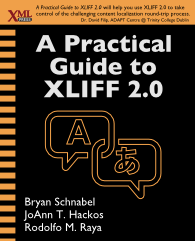 Cover of A Practical Guide to XLIFF 2.0, linked to Amazon.com