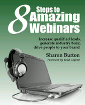 Book page for 8 Steps to Amazing Webinars