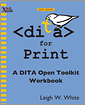Book page for DITA for Print