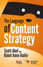 Cover of The Language of Content Strategy, linked to Amazon.com