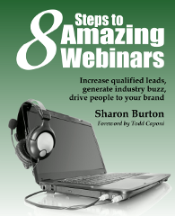 Cover of 8 Steps to Amazing Webinars