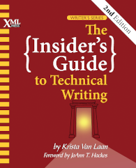COver of The Insider's Guide to Technical Writing, 2nd edition